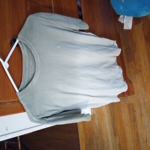 Madewell Light Gray Long Sleeve Shirt